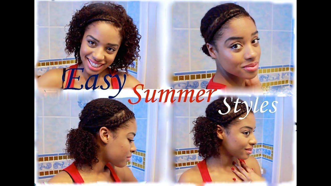 Best ideas about Summer Hairstyles For Natural Hair
. Save or Pin Easy Quick Summer Natural Hairstyles Now.