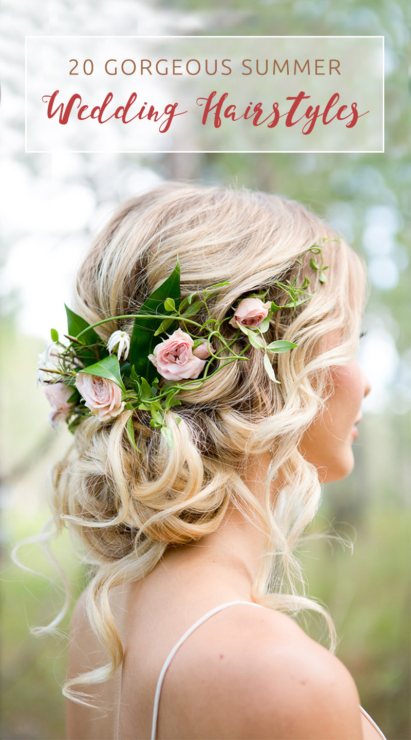 Best ideas about Summer Wedding Hairstyles
. Save or Pin 20 Gorgeous Wedding Hairstyles for a Summer Wedding Now.
