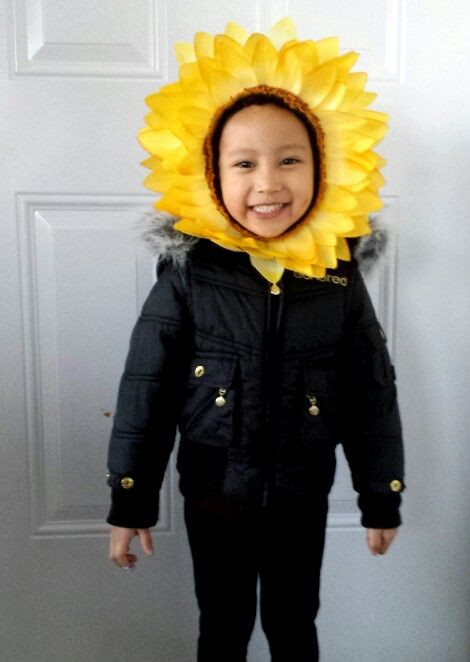 Best ideas about Sunflower Costume DIY
. Save or Pin DIY halloween sunflower costume All materials are from Now.