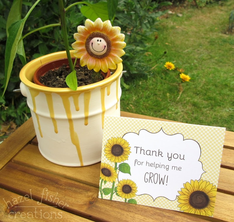 Best ideas about Sunflower Gift Ideas
. Save or Pin Hazel Fisher Creations Gift Ideas for Teachers and Now.