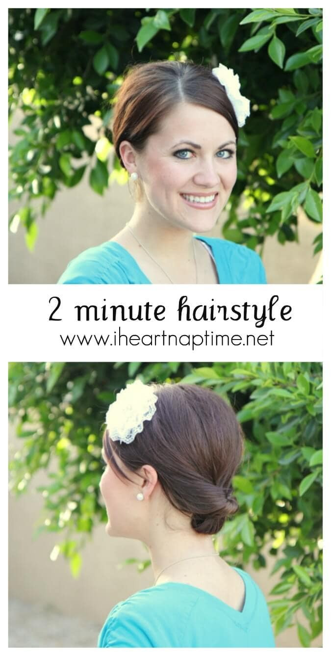 Best ideas about Super Cute Hairstyles
. Save or Pin Super cute and easy hairstyle I Heart Nap Time Now.