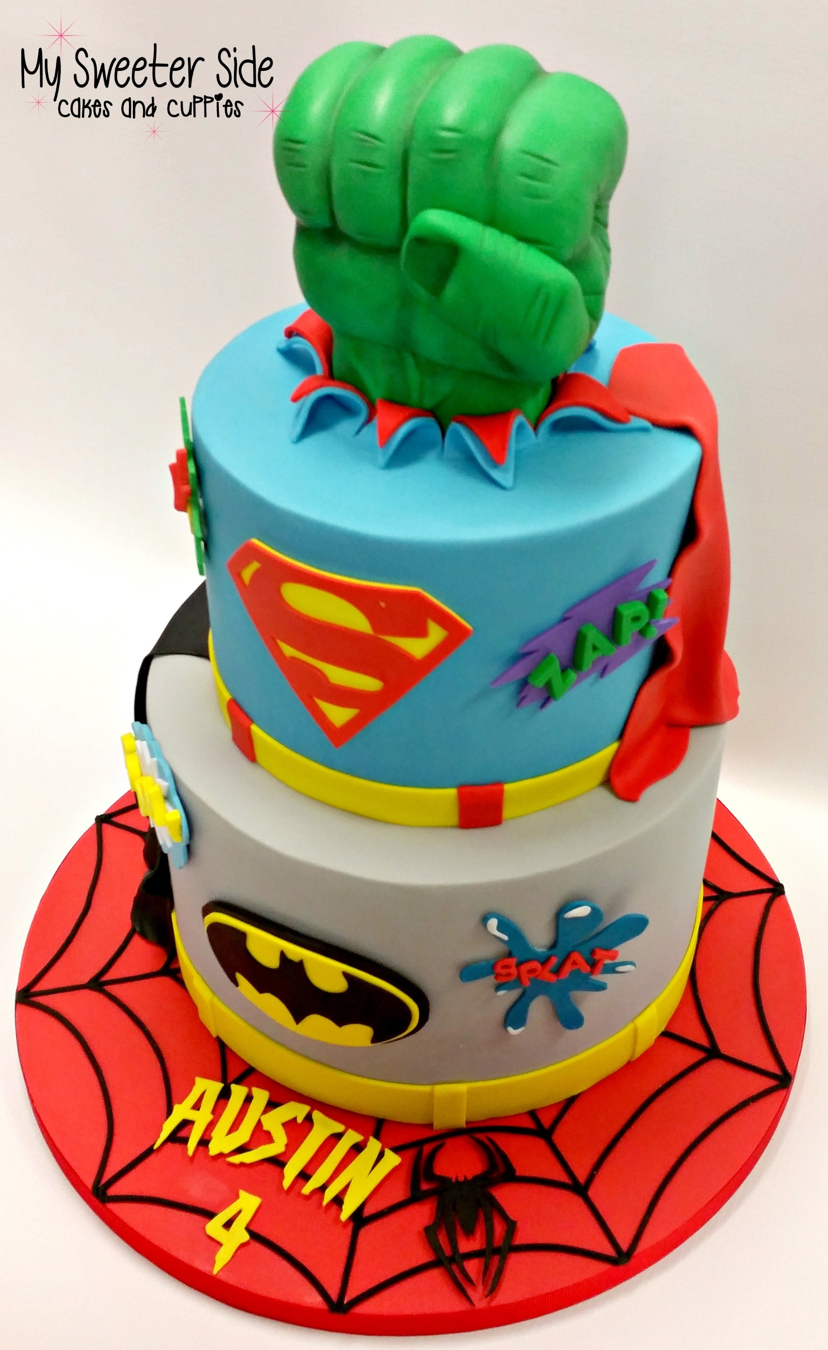 Best ideas about Super Hero Birthday Cake
. Save or Pin Superhero Cake CakeCentral Now.