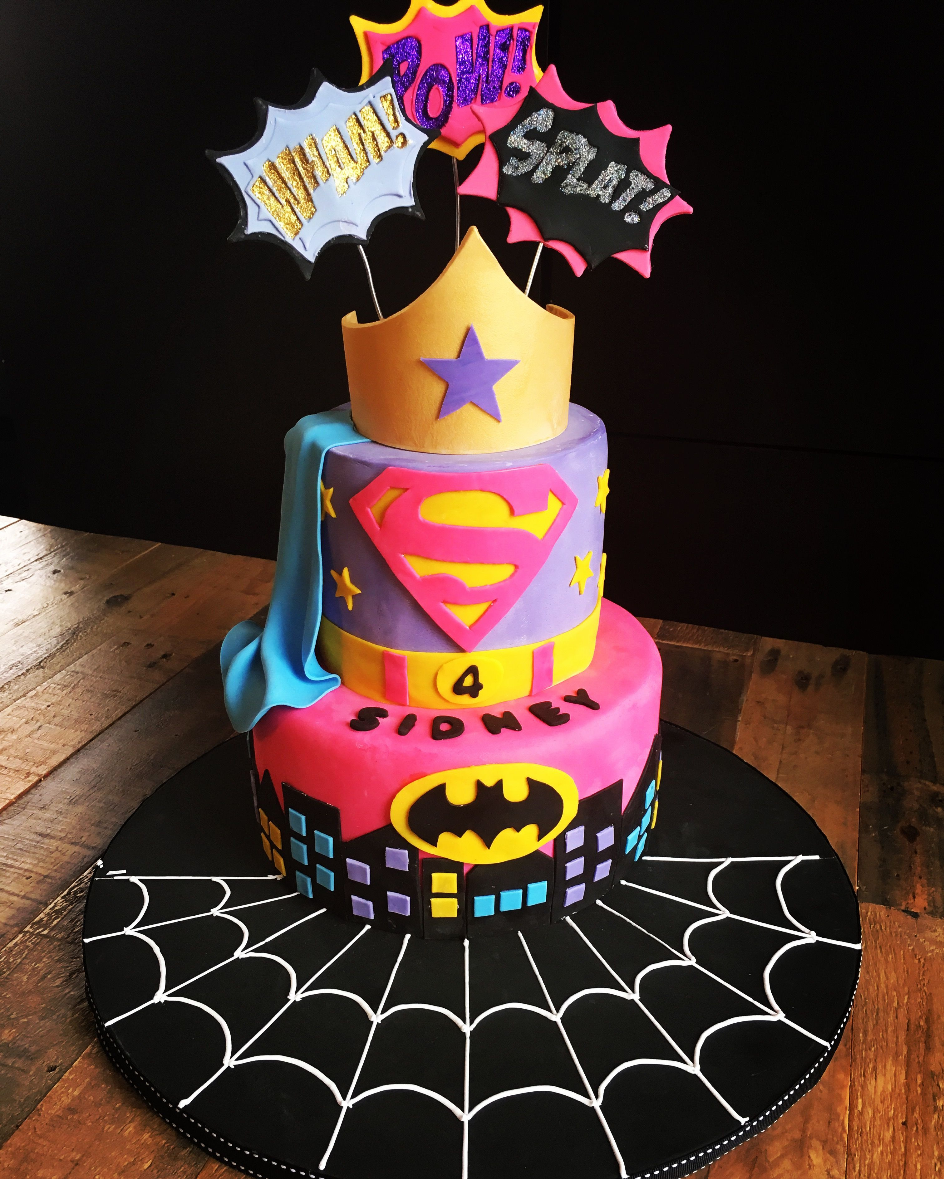 Best ideas about Super Hero Birthday Cake
. Save or Pin Super hero cake for girls for more ideas follow Now.