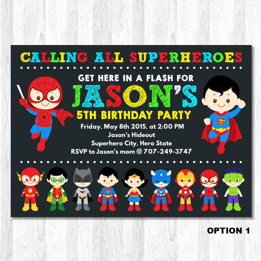 Best ideas about Super Hero Birthday Party Invitations
. Save or Pin Superhero Invitation Superhero Birthday Invitation by Now.