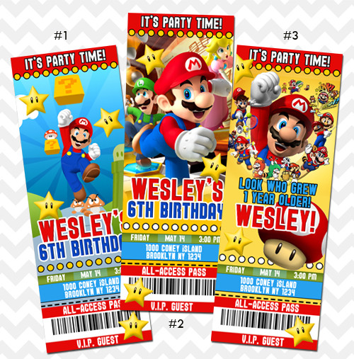 Best ideas about Super Mario Birthday Invitations
. Save or Pin Super Mario Invitation on Storenvy Now.