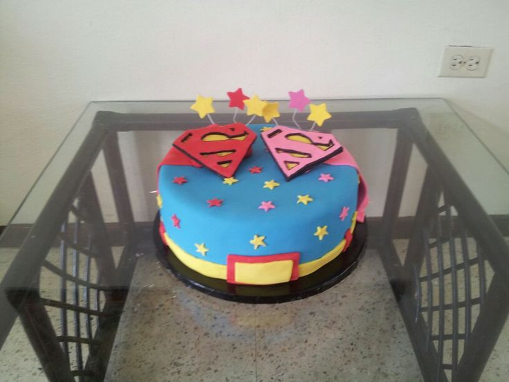 Best ideas about Supergirl Birthday Cake
. Save or Pin superman and supergirl cake Now.