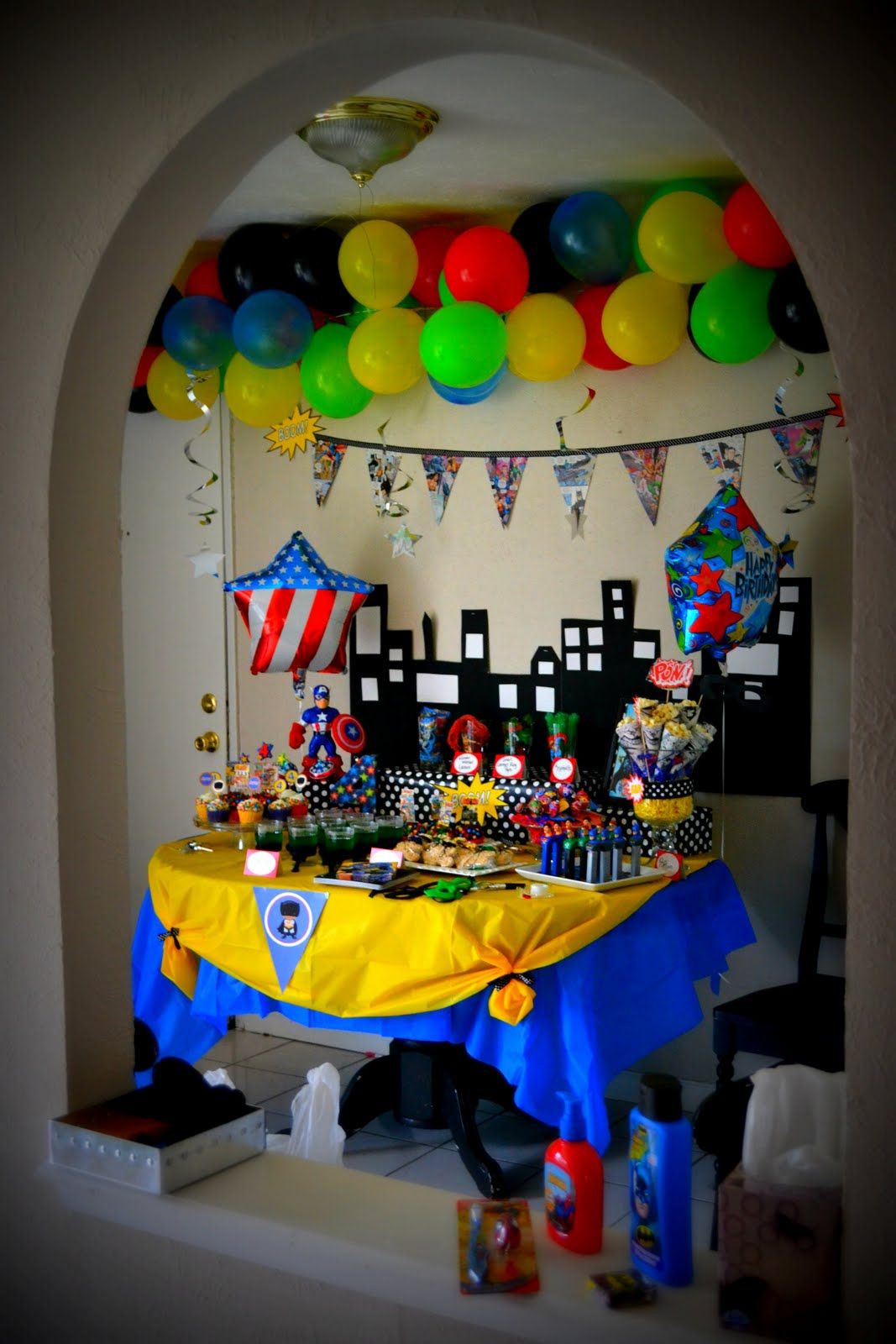 Best ideas about Superhero Birthday Decorations
. Save or Pin Superhero party Birthday ideas Now.