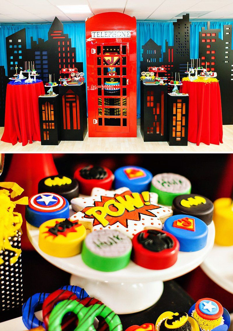 Best ideas about Superhero Birthday Decorations
. Save or Pin Amazing "Calling All Superheroes" Birthday Party Now.