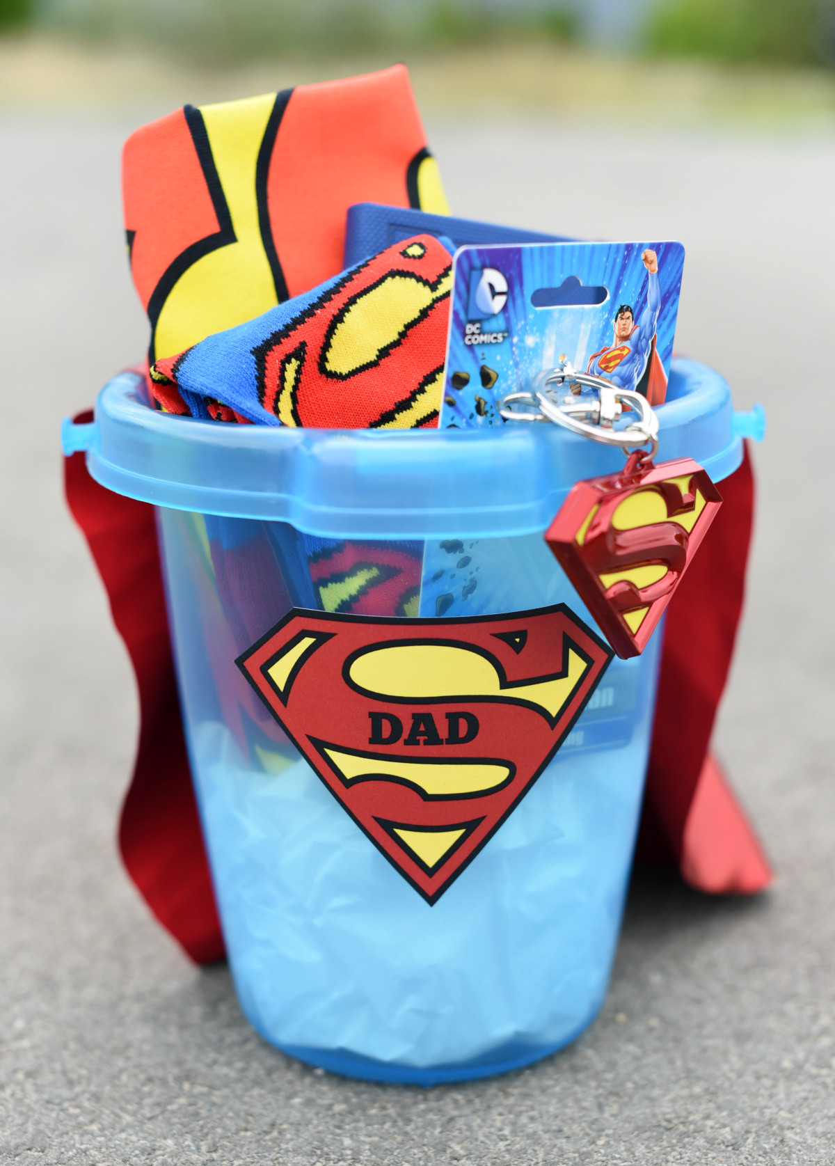 Best ideas about Superhero Gift Ideas
. Save or Pin Father s Day Superhero Gift Basket – Fun Squared Now.