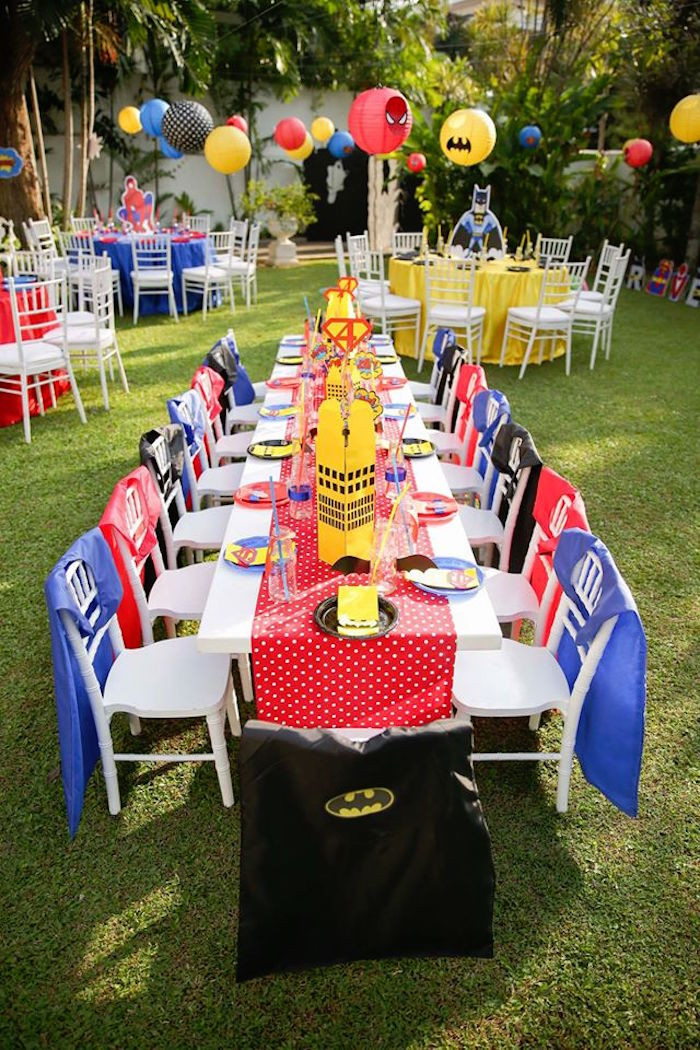 Best ideas about Superheroes Birthday Ideas
. Save or Pin Kara s Party Ideas Calling All Superheroes Birthday Party Now.