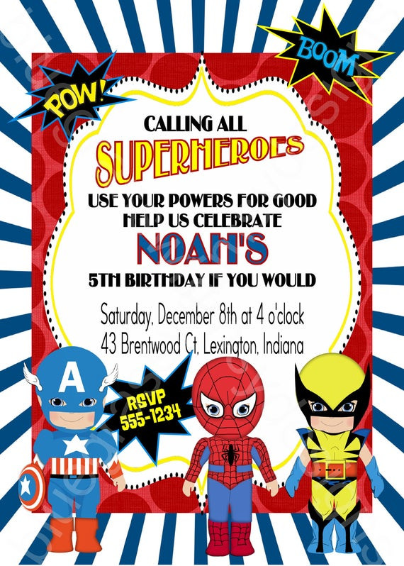 Best ideas about Superheroes Birthday Party Invitations
. Save or Pin Calling All Superheroes Birthday Party Invitation boy or Now.