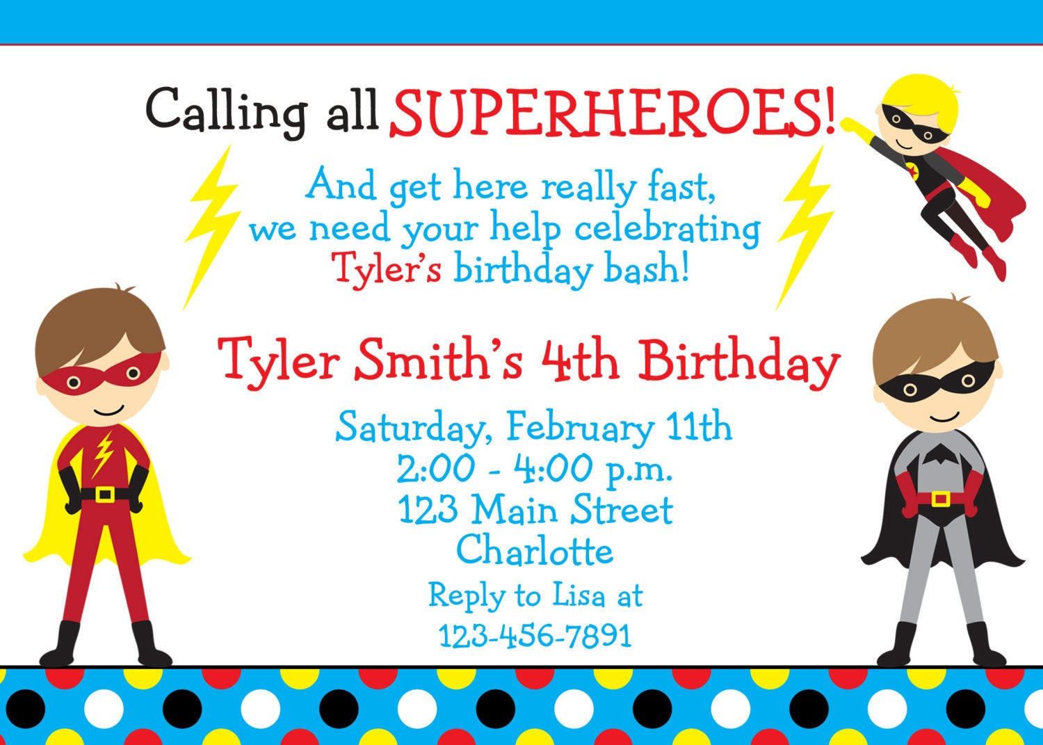 Best ideas about Superheroes Birthday Party Invitations
. Save or Pin Superhero birthday party invitation super hero superheros Now.