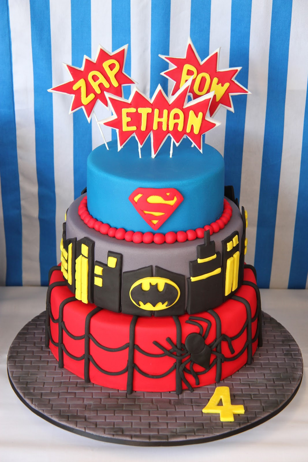 Best ideas about Superman Birthday Cake
. Save or Pin Leonie s Cakes and Parties SUPERHERO PARTY Now.