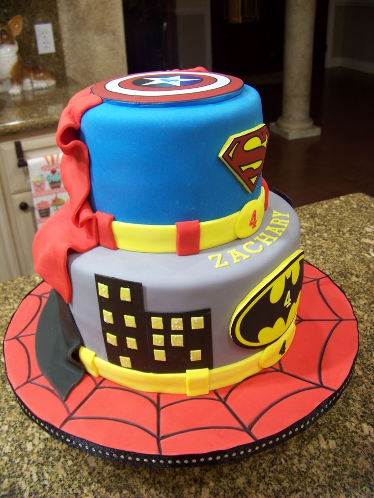 Best ideas about Superman Birthday Cake
. Save or Pin super hereo cake Now.