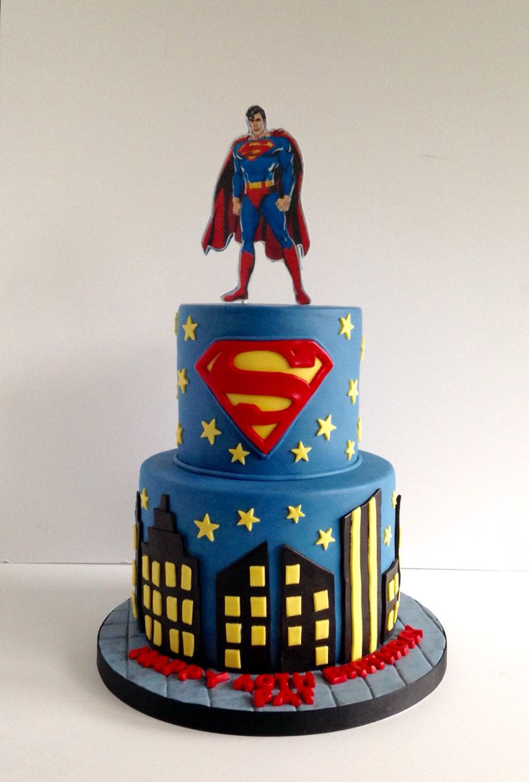 Best ideas about Superman Birthday Cake
. Save or Pin Superman cake My cakes Pinterest Now.