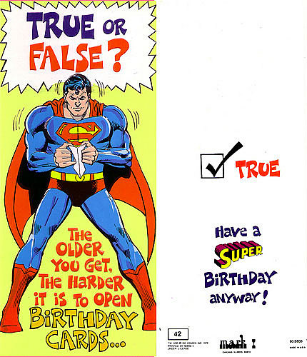 Best ideas about Superman Birthday Card
. Save or Pin Superman & Friends Greet Fans In Hilarious Cards From 1978 Now.