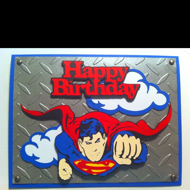 Best ideas about Superman Birthday Card
. Save or Pin 204 best images about cricut cards on Pinterest Now.