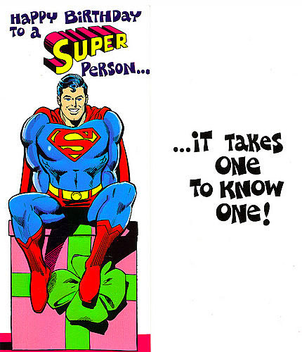 Best ideas about Superman Birthday Card
. Save or Pin Superman & Friends Greet Fans In Hilarious Cards From 1978 Now.