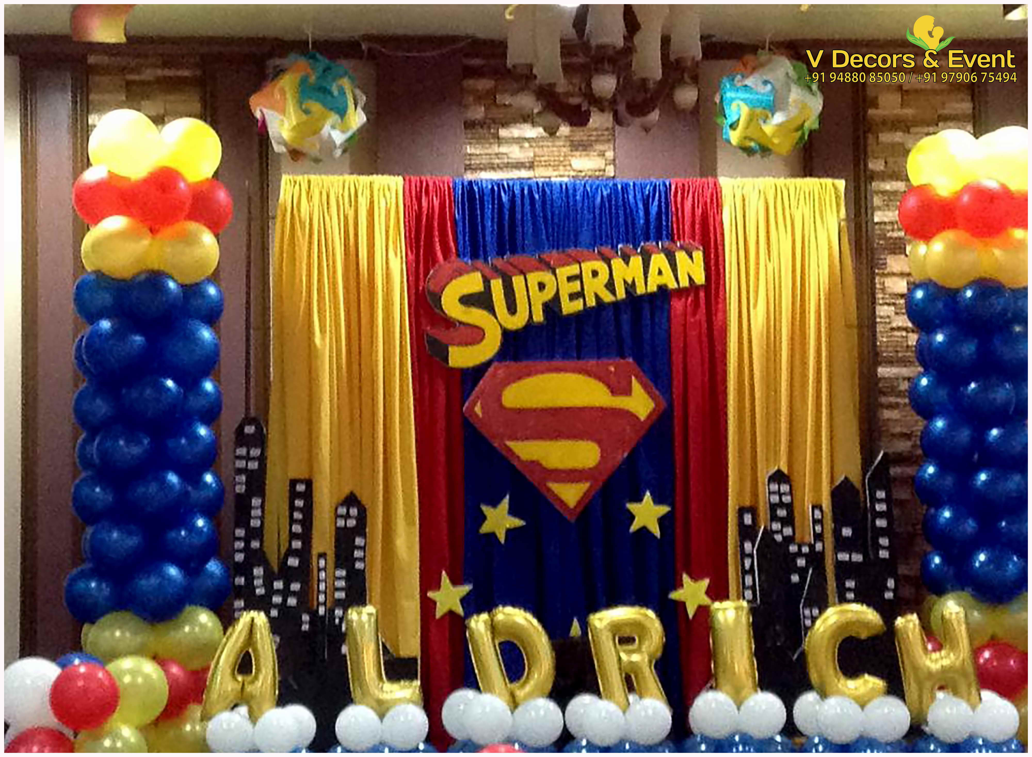 Best ideas about Superman Birthday Decorations
. Save or Pin Themed Birthday Superman V Decors and Events Now.