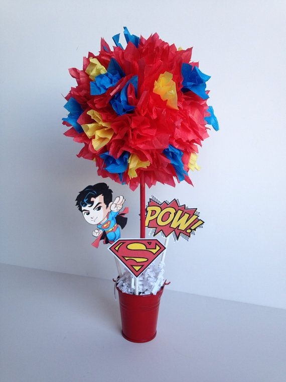 Best ideas about Superman Birthday Decorations
. Save or Pin Superman Super Hero birthday party decorations and Now.