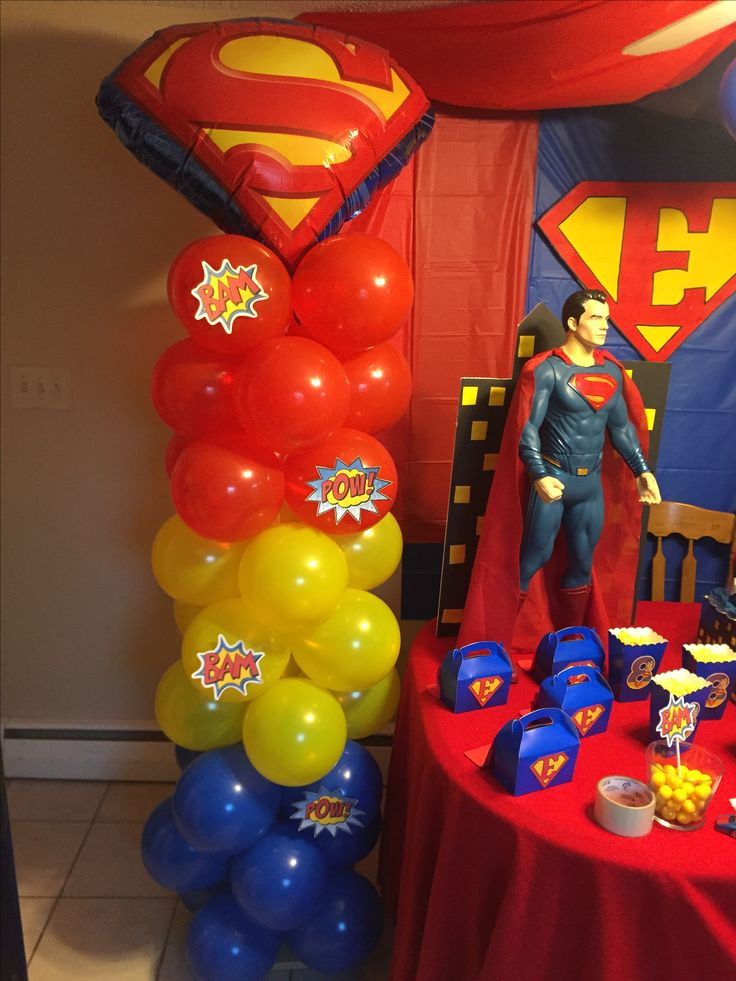 Best ideas about Superman Birthday Decorations
. Save or Pin Best 25 Superman party decorations ideas on Pinterest Now.