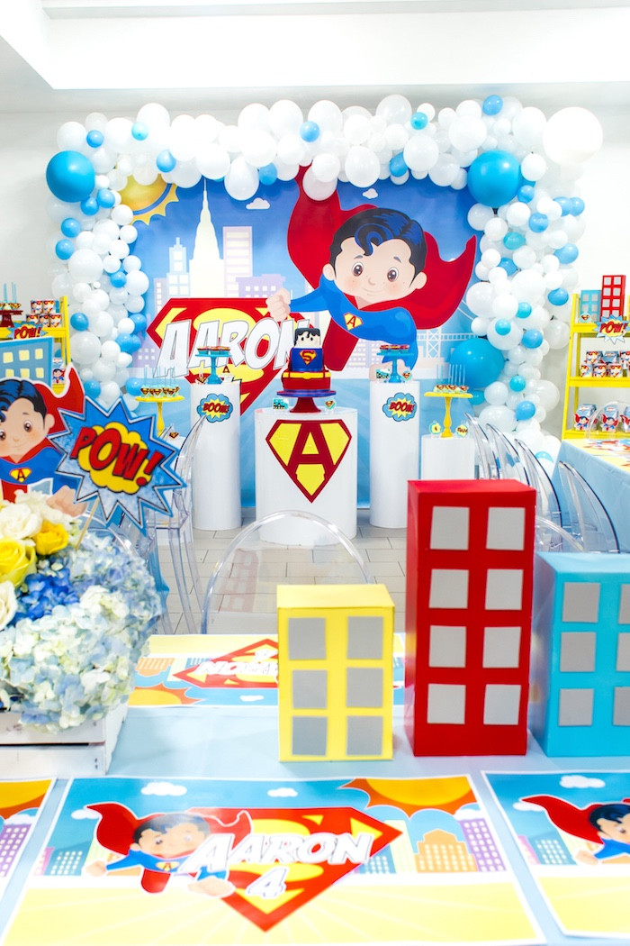 Best ideas about Superman Birthday Decorations
. Save or Pin Kara s Party Ideas Superman Birthday Party Now.