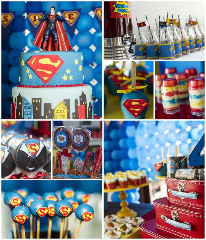 Best ideas about Superman Birthday Decorations
. Save or Pin Kara s Party Ideas Superman Birthday Party Planning Ideas Now.