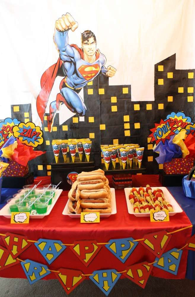Best ideas about Superman Birthday Decorations
. Save or Pin Superhero Birthday Party Ideas Now.