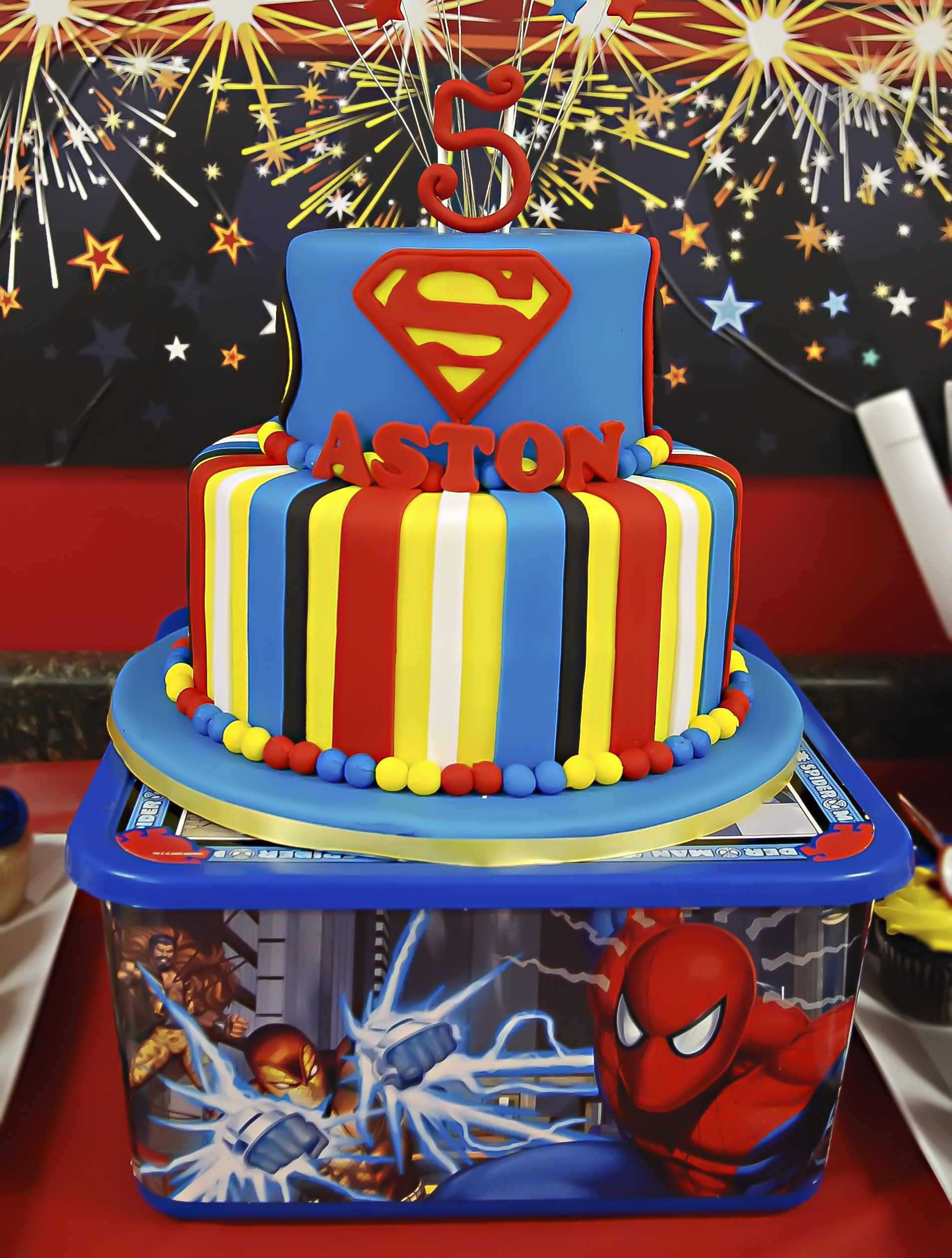 Best ideas about Superman Birthday Party
. Save or Pin Real Party Superhero Birthday Aston s Amazing Day Now.