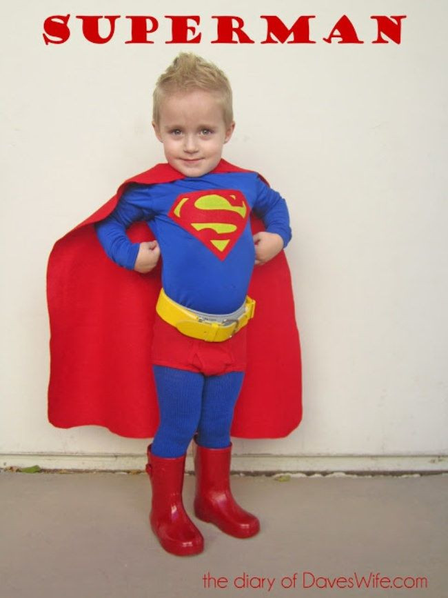 Best ideas about Superman Costume DIY
. Save or Pin 15 DIY Superhero Costume Ideas Now.