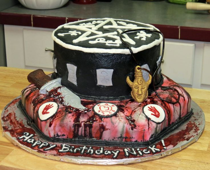 Best ideas about Supernatural Birthday Cake
. Save or Pin Supernatural Cake By Rooney s Baked De Lites Now.