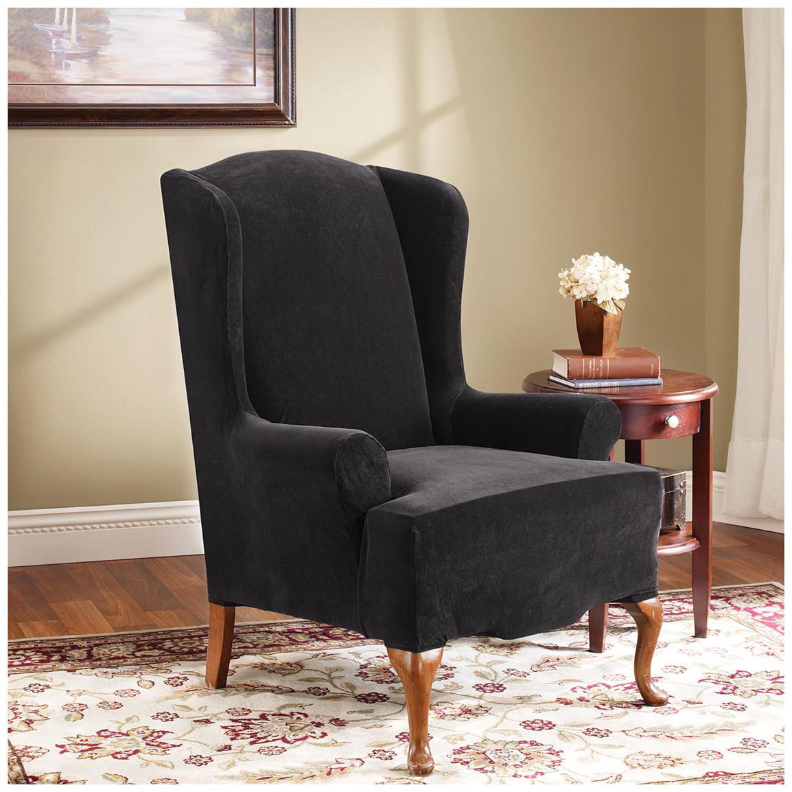 Best ideas about Surefit Chair Cover
. Save or Pin Sure Fit Stretch Pearson Wing Chair Slipcover Now.