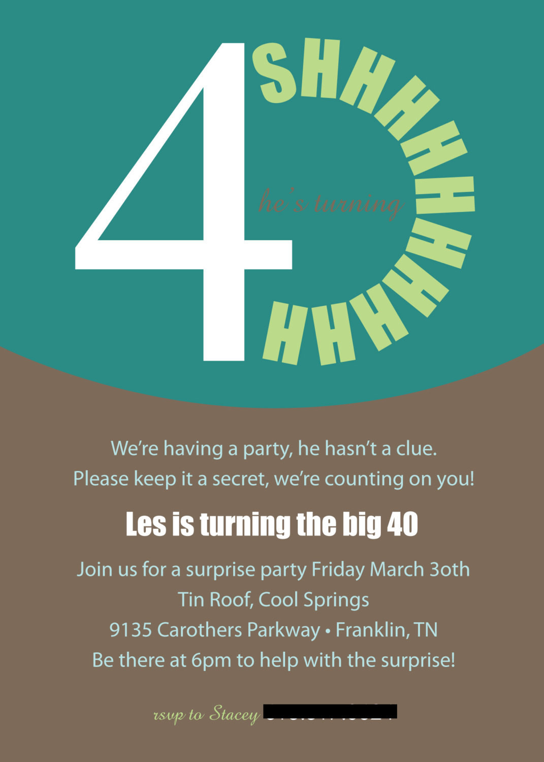 Best ideas about Surprise 40th Birthday Invitations
. Save or Pin Printable or Emailable 40th Surprise Birthday Party Invitation Now.