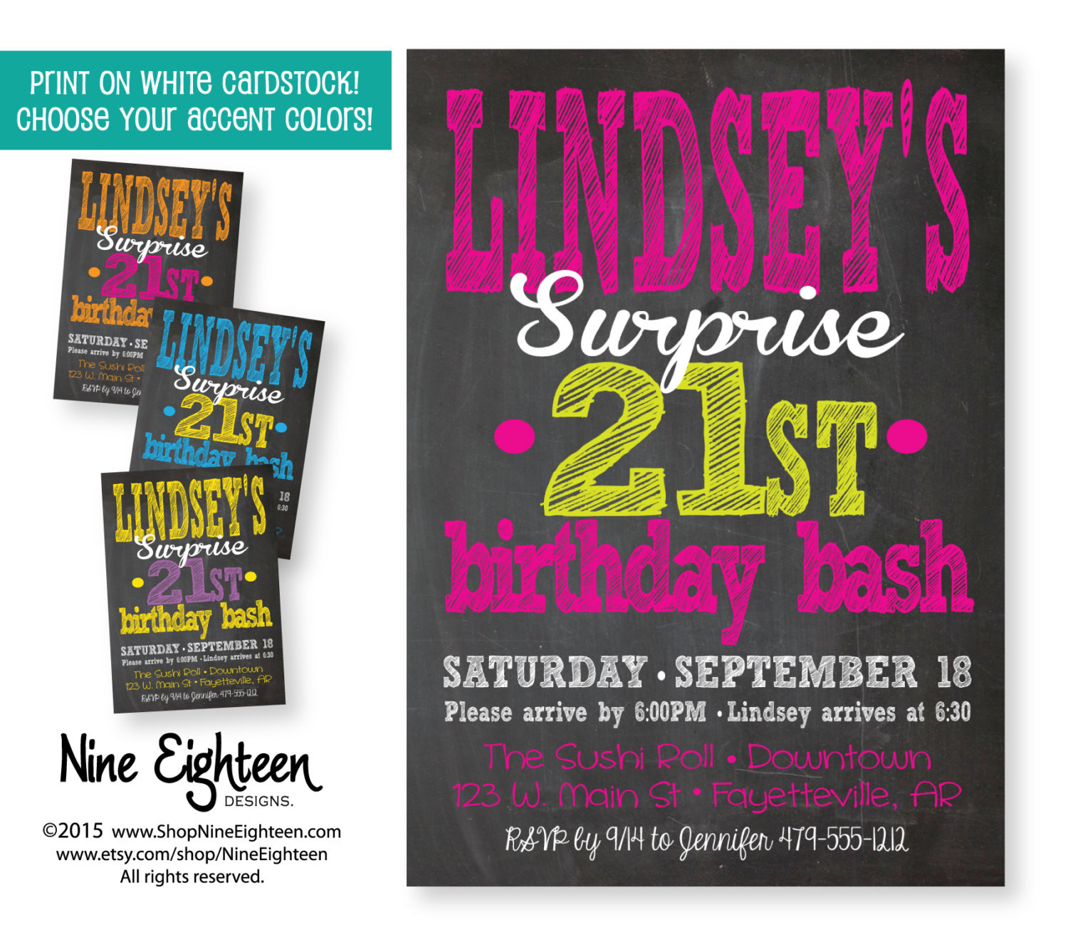 Best ideas about Surprise Birthday Invitations For Adults
. Save or Pin Surprise Birthday Party Invitation Adult Custom by Now.