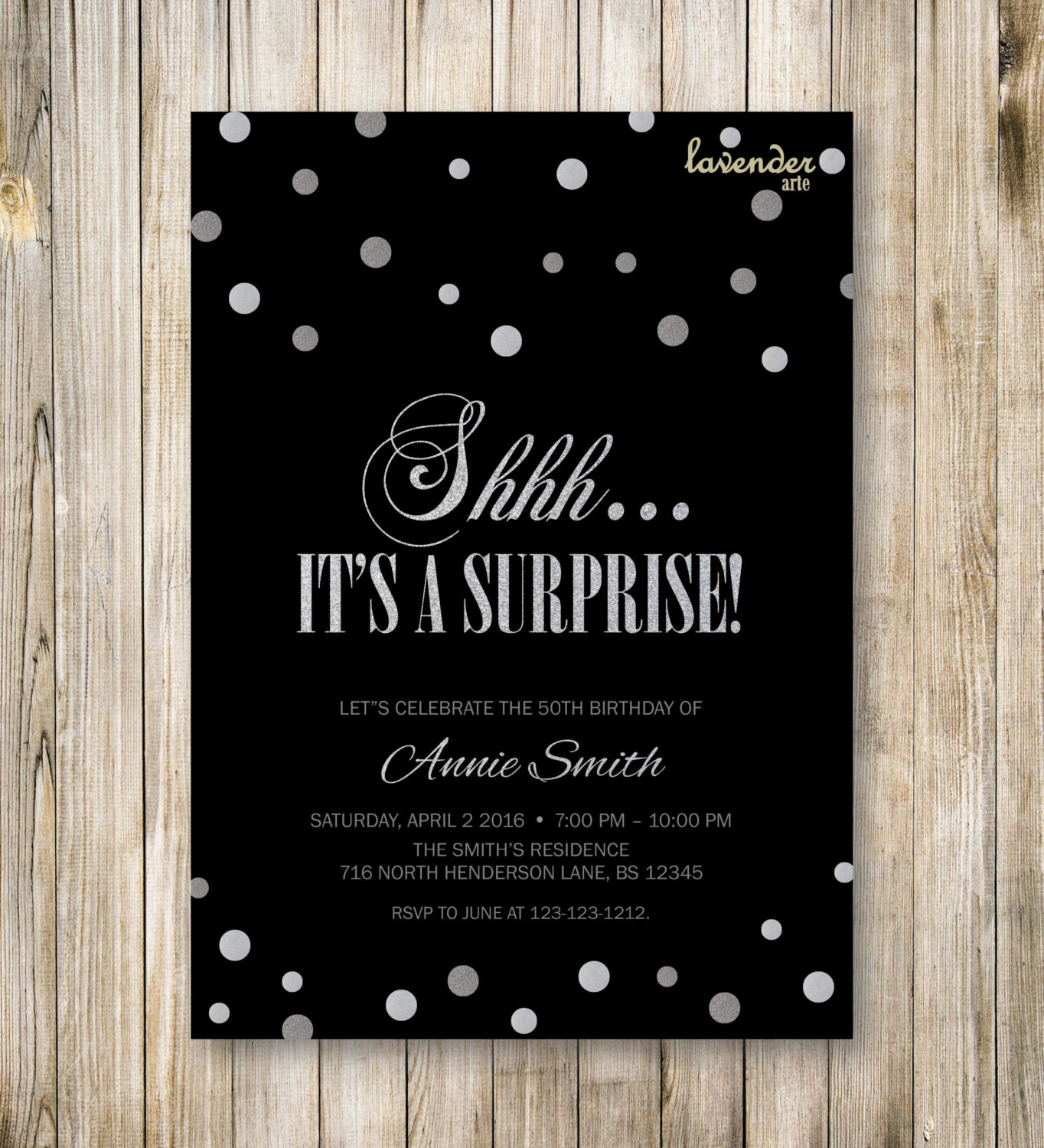 Best ideas about Surprise Birthday Invitations
. Save or Pin Shhh It s A Surprise Birthday Party Invitation Surprise Now.