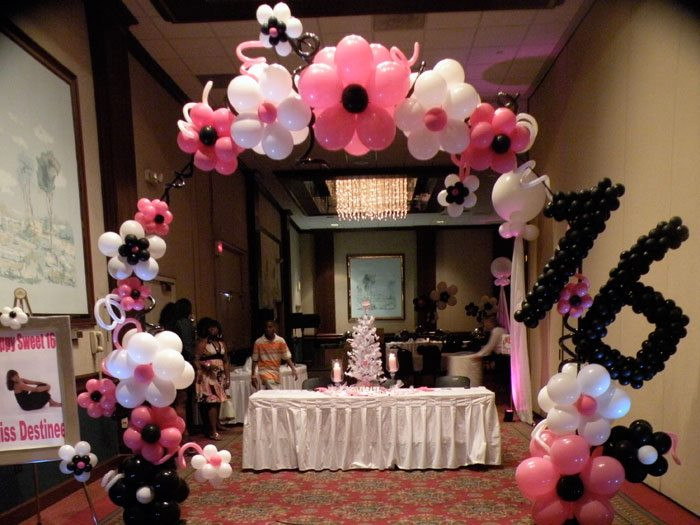 Best ideas about Sweet 16 Birthday Decorations
. Save or Pin Party Decor Knoxville Parties Balloons Now.
