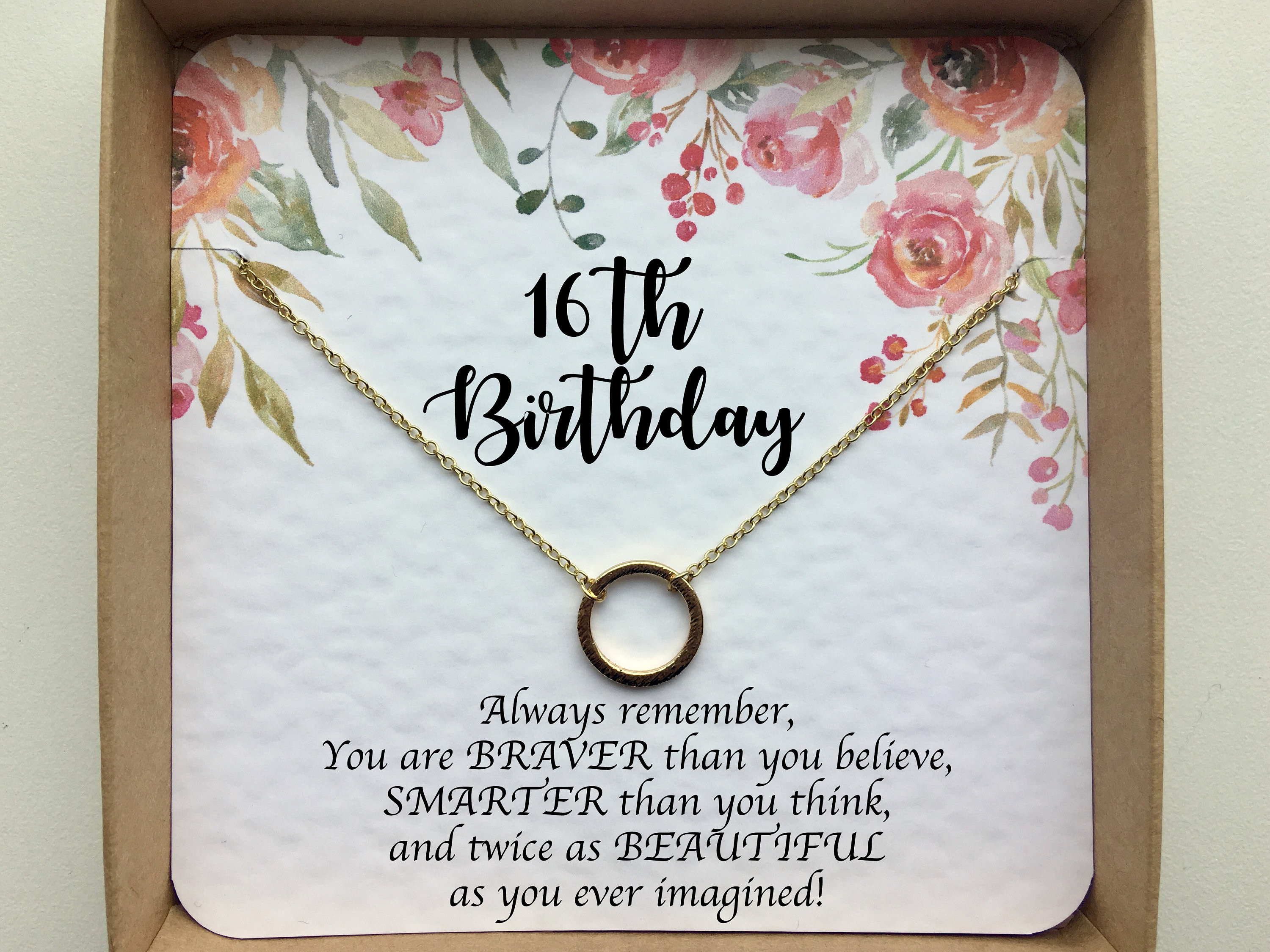 Best ideas about Sweet 16 Birthday Gifts
. Save or Pin 16th birthday t girl Sweet 16 t Sweet 16 necklace Now.