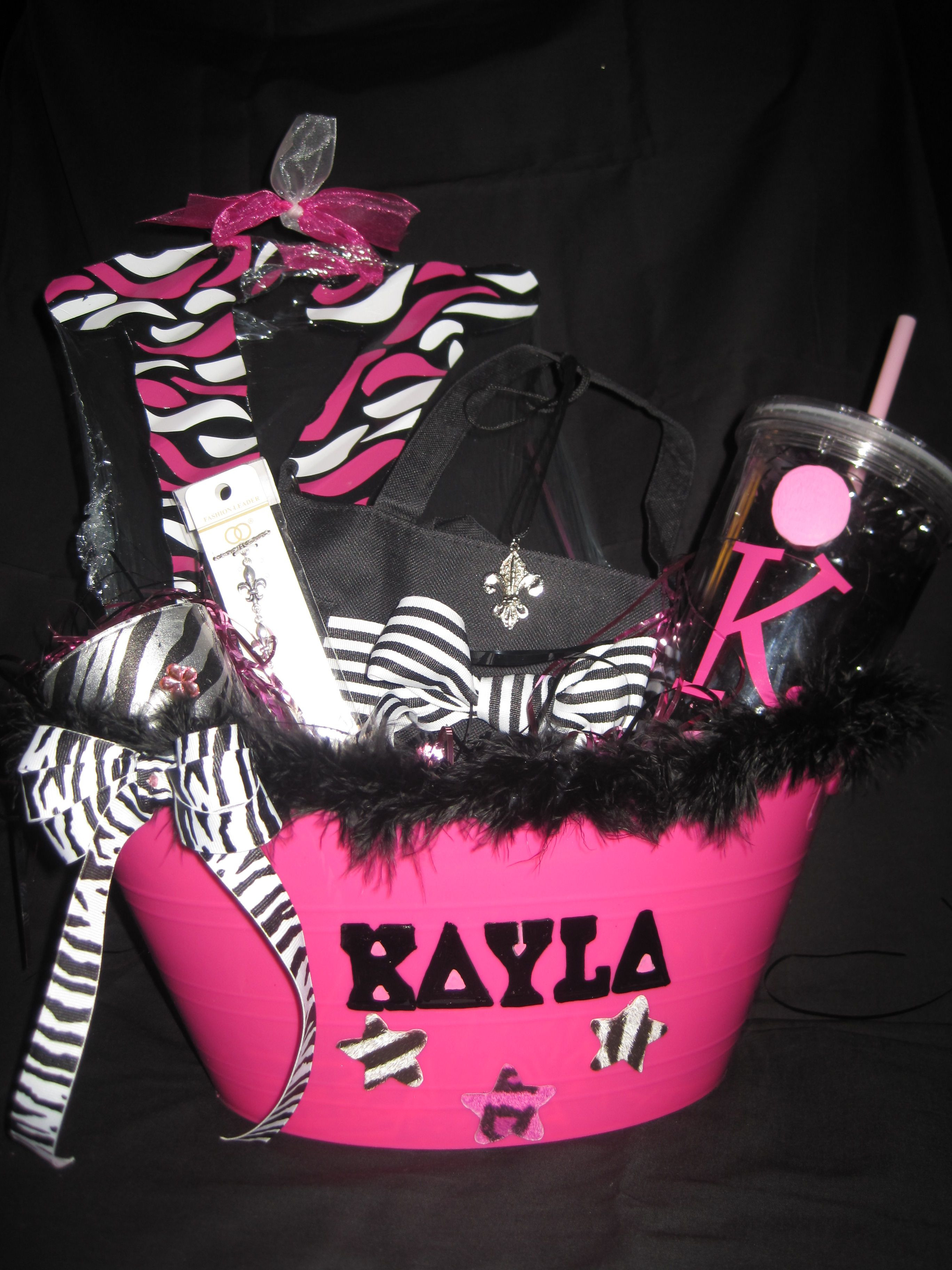 Best ideas about Sweet 16 Gift Ideas For Best Friend
. Save or Pin Sweet 16 Birthday Basket t idea for your friends Now.