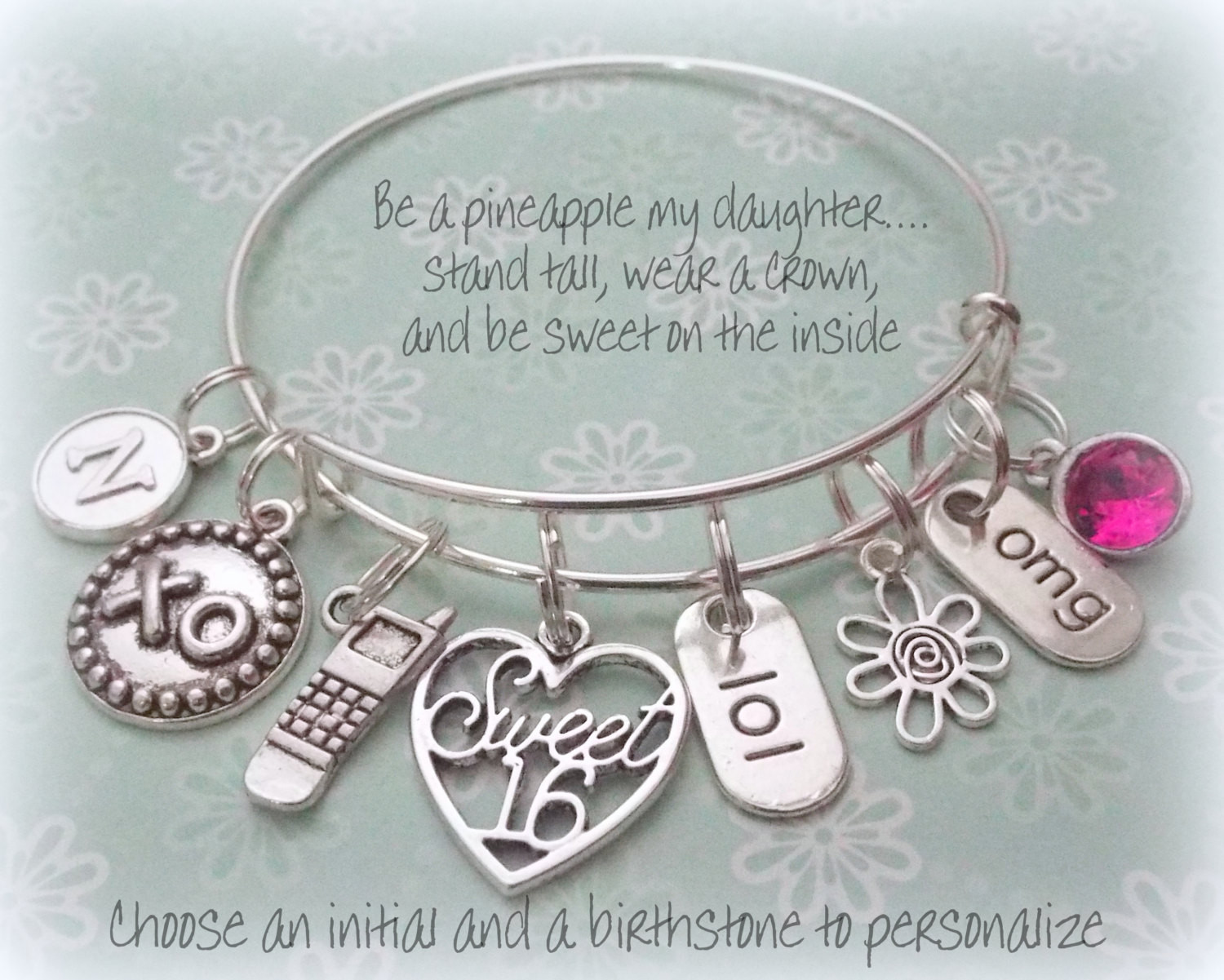 Best ideas about Sweet 16 Gift Ideas For Daughter
. Save or Pin Sweet 16 Gift Sweet 16 Personalized Bracelet Teenage Girl Now.