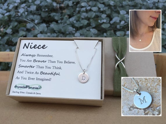 Best ideas about Sweet 16 Gift Ideas For Niece
. Save or Pin Items similar to Niece jewelry Niece Gift TINY Silver Now.