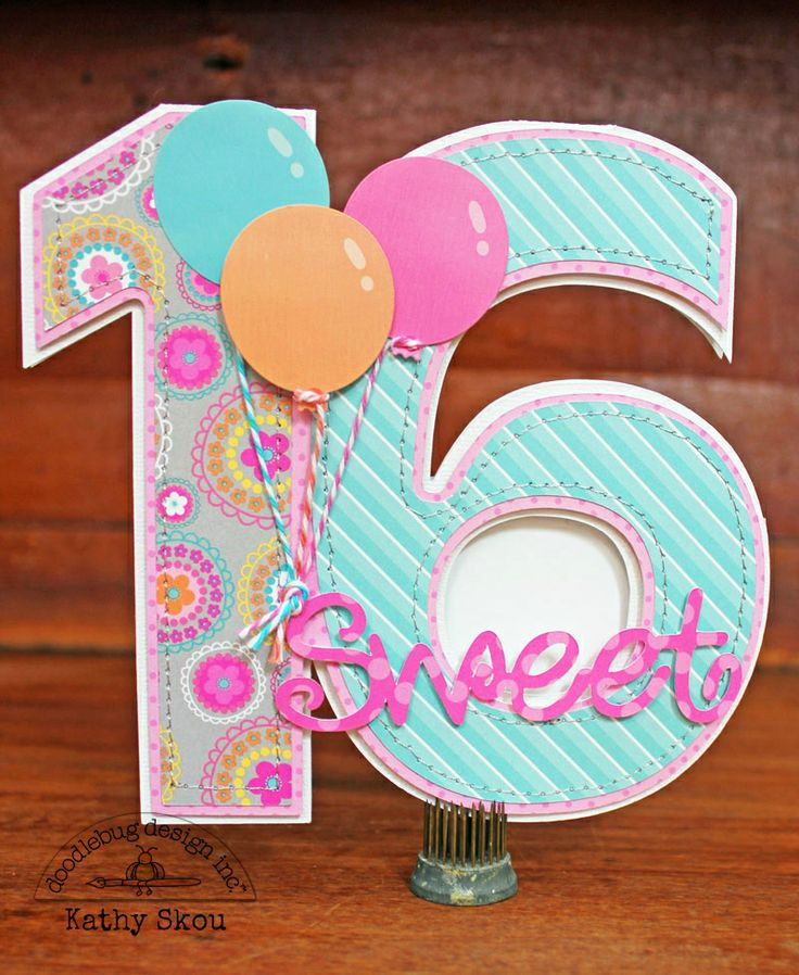 Best ideas about Sweet 16th Birthday Card
. Save or Pin 115 best Cards 16th Birthday images on Pinterest Now.