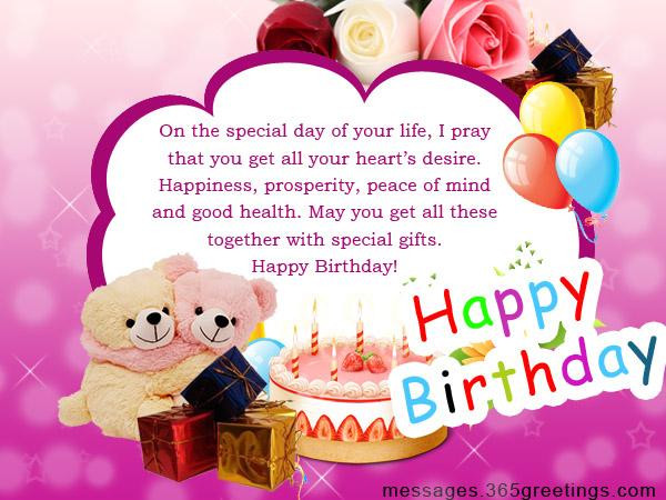 Best ideas about Sweet Birthday Wishes
. Save or Pin Birthday Wishes for Brother 365greetings Now.