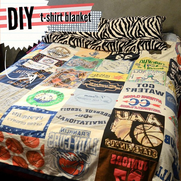 Best ideas about T Shirt Blanket DIY
. Save or Pin HandMadera T shirt quilt DIY Now.