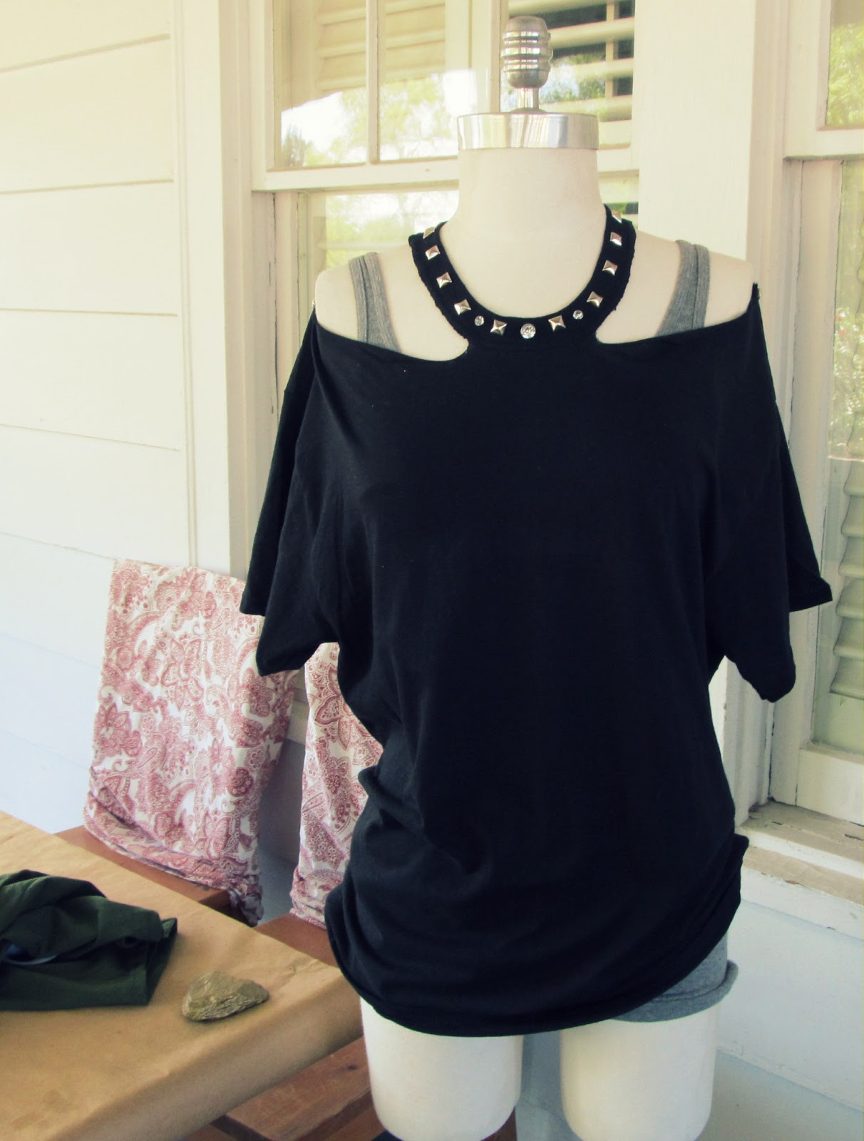 Best ideas about T Shirt DIY
. Save or Pin WobiSobi No Sew Jewelled Halter T Shirt DIY Now.