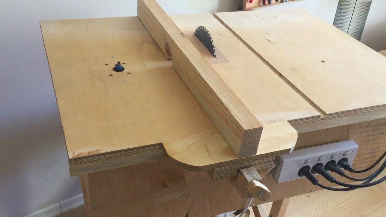 Best ideas about Table Saw Accessories DIY
. Save or Pin Building 4 in 1 Workshop Homemade table saw router table Now.