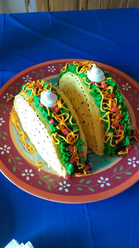 Best ideas about Taco Birthday Cake
. Save or Pin Taco cake for Daniel Foodages Now.
