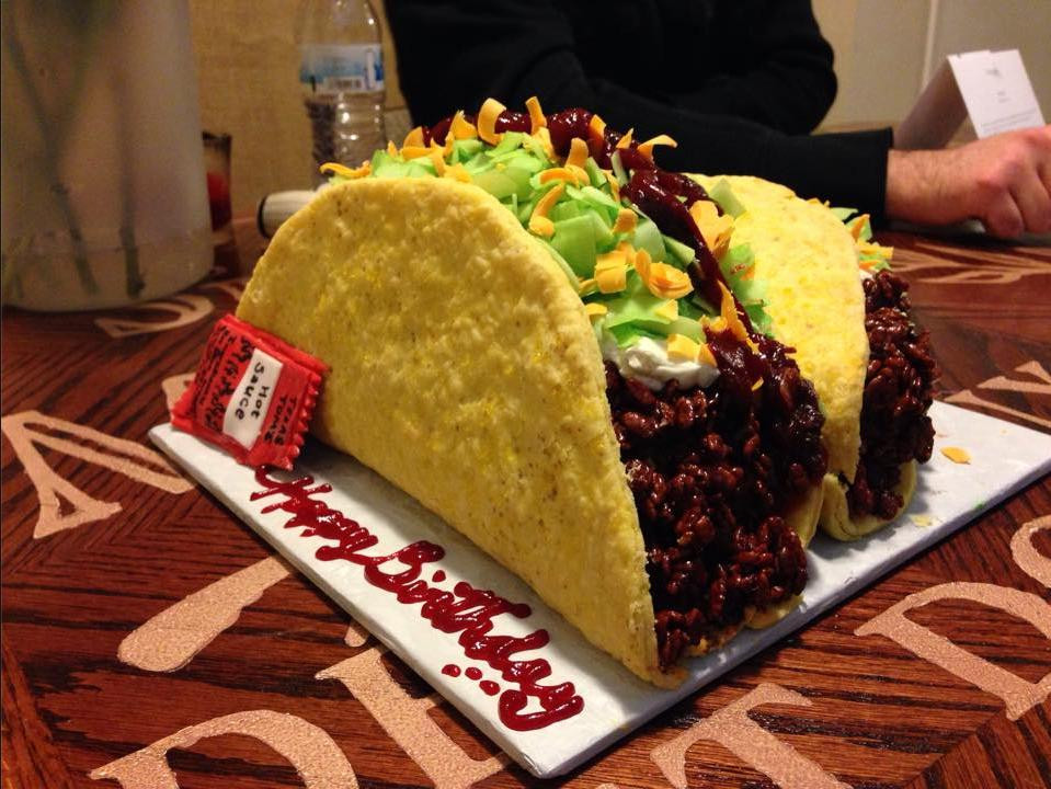 Best ideas about Taco Birthday Cake
. Save or Pin This Taco Cake Looks Confusing and Delicious Now.
