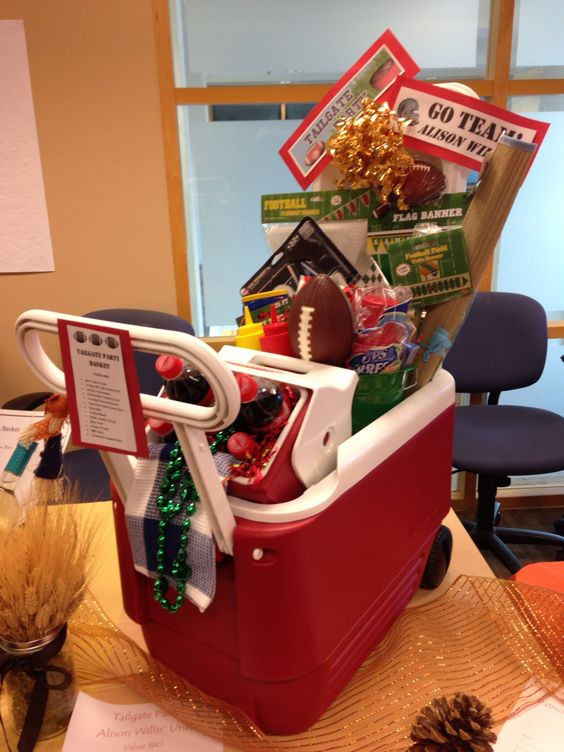 Best ideas about Tailgating Gift Ideas
. Save or Pin Tailgate Gift Basket BigDIYIdeas Now.