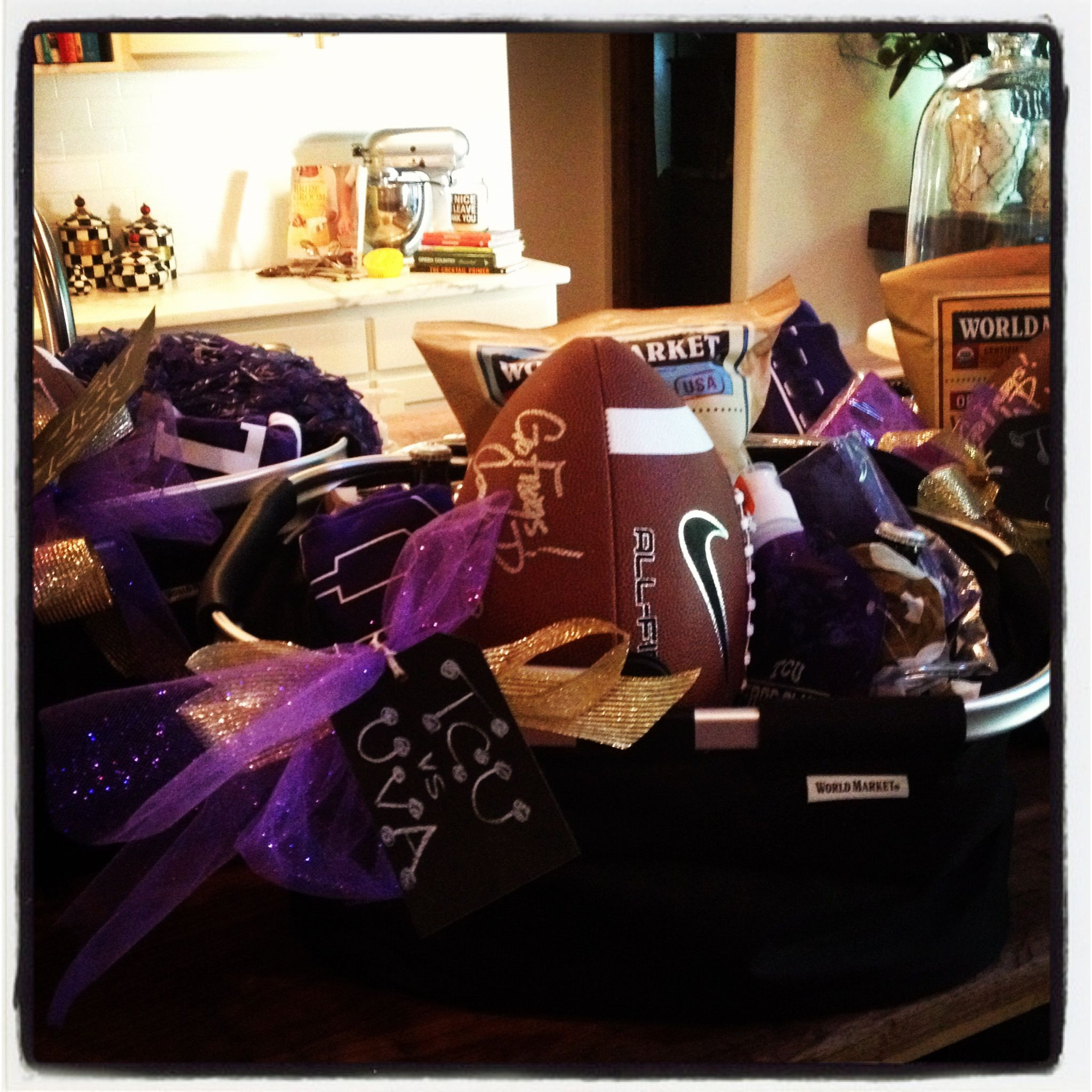 Best ideas about Tailgating Gift Ideas
. Save or Pin Tailgate Gift Baskets Ellees ideas Now.