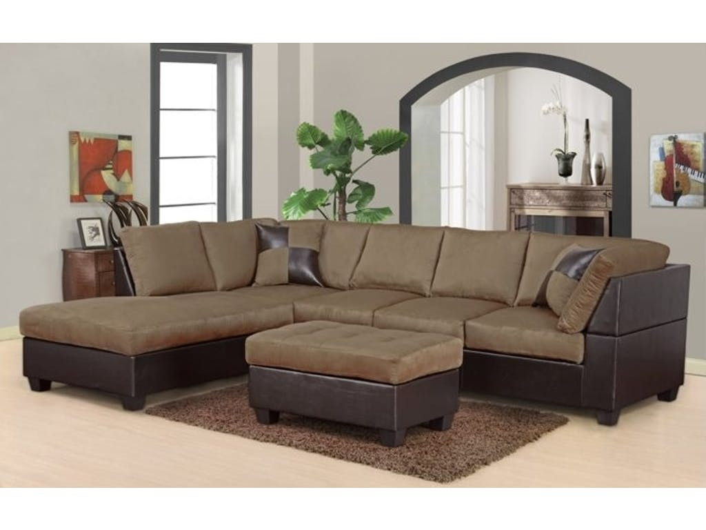 Best ideas about Tan Sectional Sofa
. Save or Pin Master Furniture Living Room Two tone Tan Sectional Sofa Now.